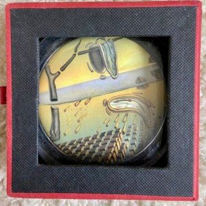 Salvador Dali Museum Glass Paperweight